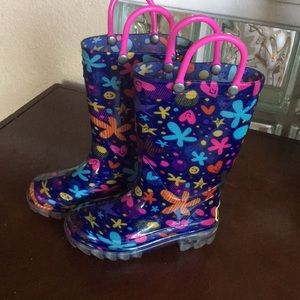 Western chief light up rain boots